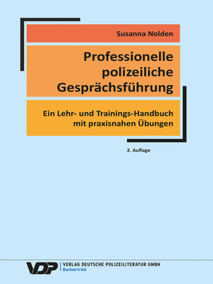 cover image of Professionelle polizeiliche Gesprächsführung